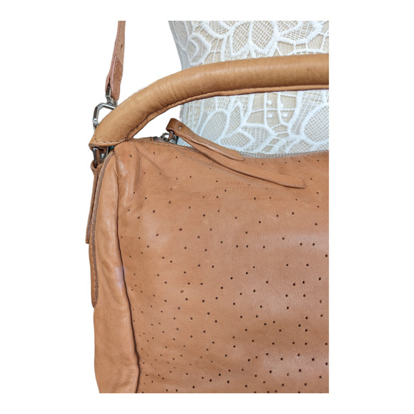Liesbeskind Perforated Leather Hobo Purse - Picture 3 of 9